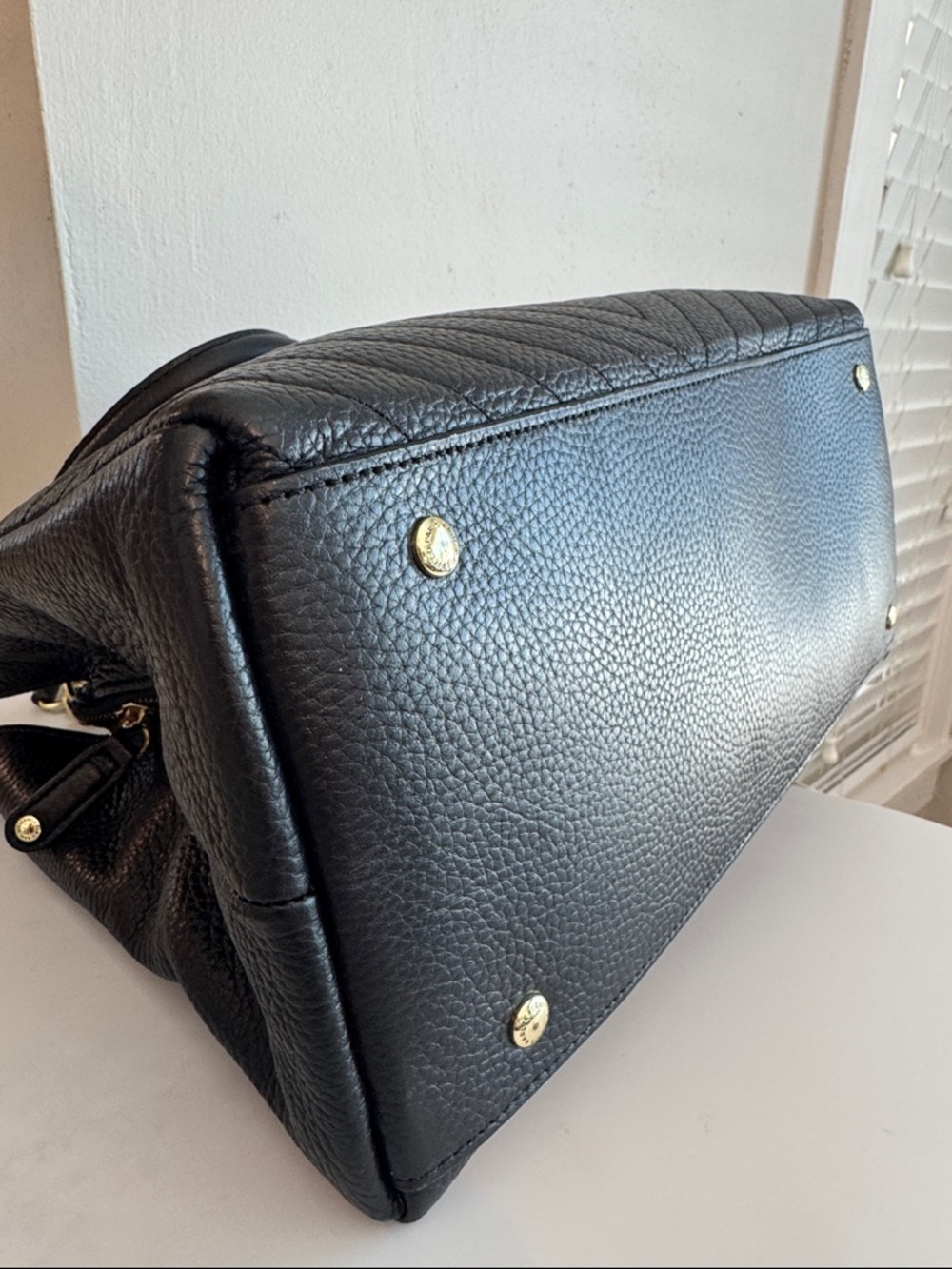 Karl Lagerfeld Paris Charlotte Quilted Leather Tote Bag - Picture 5 of 6